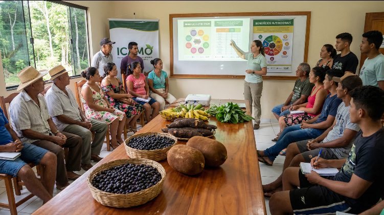 ICAMO promove ação educativa em Cujubim para prevenção da obesidade, diabetes e hipertensão entre jovens